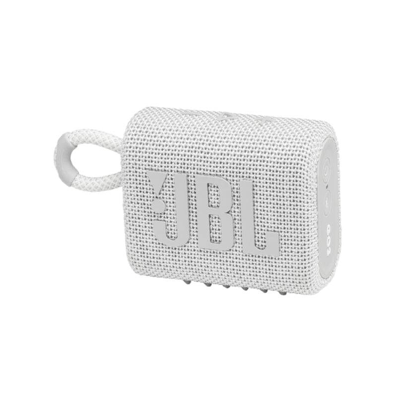 JBL Portable Bluetooth Speaker Go 3 - White