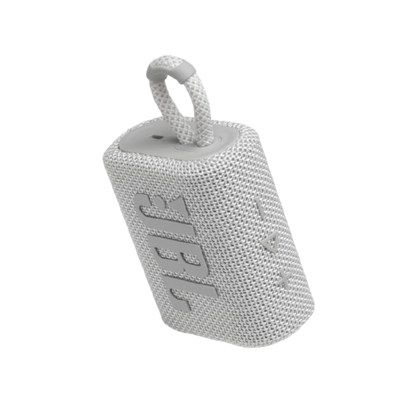 JBL Portable Bluetooth Speaker Go 3 - White