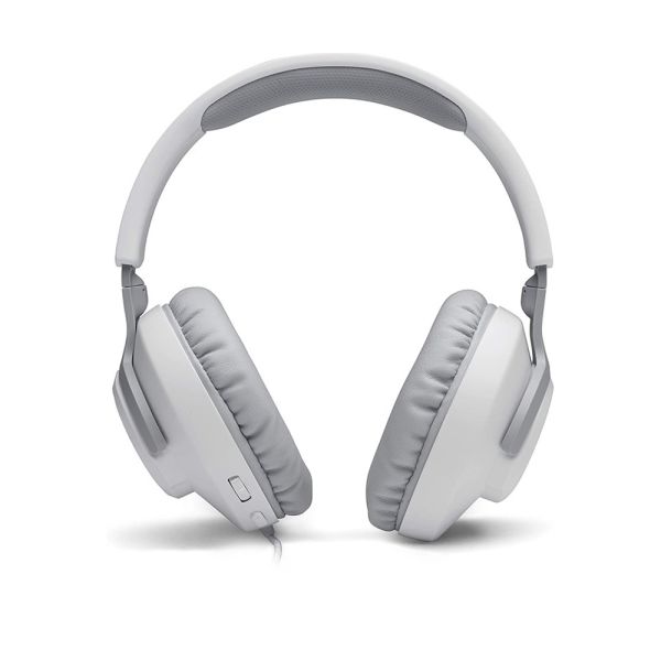 JBL Quantum 100 Wired Over-Ear Gaming Headphones - White