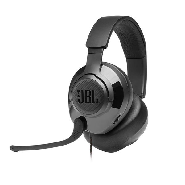 JBL Quantum 300 Wired Over-Ear Gaming Headphones - Black