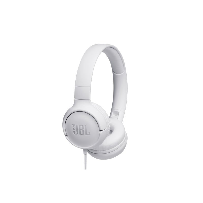 JBL Tune 500 Wired on-ear headphones - Over-Ear / Wired / White