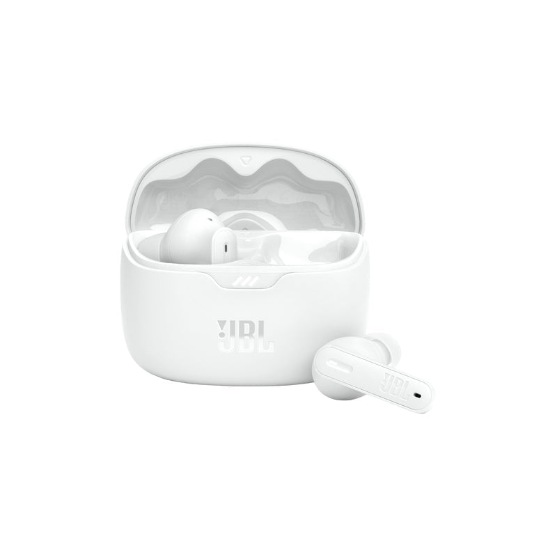 JBL Tune Beam True Wireless Noise Cancelling Earbuds - White