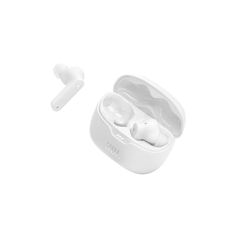 JBL Tune Beam True Wireless Noise Cancelling Earbuds - White