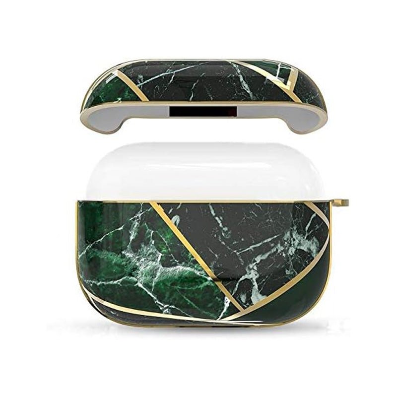 Kingxbar Marble Hard Case For Apple Airpod - Green