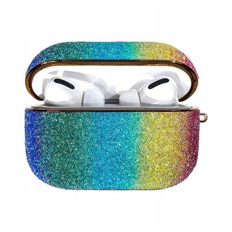 Kingxbar Swarovski Case - Apple AirPods Pro / Rainbow