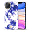 Kingxbar Swarovski Case - Apple iPhone 11 Pro / Floral Blue