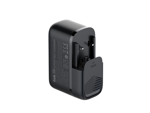 Ldnio Q366 GaN Super Fast Charger - Type-C / USB / 65W / Black