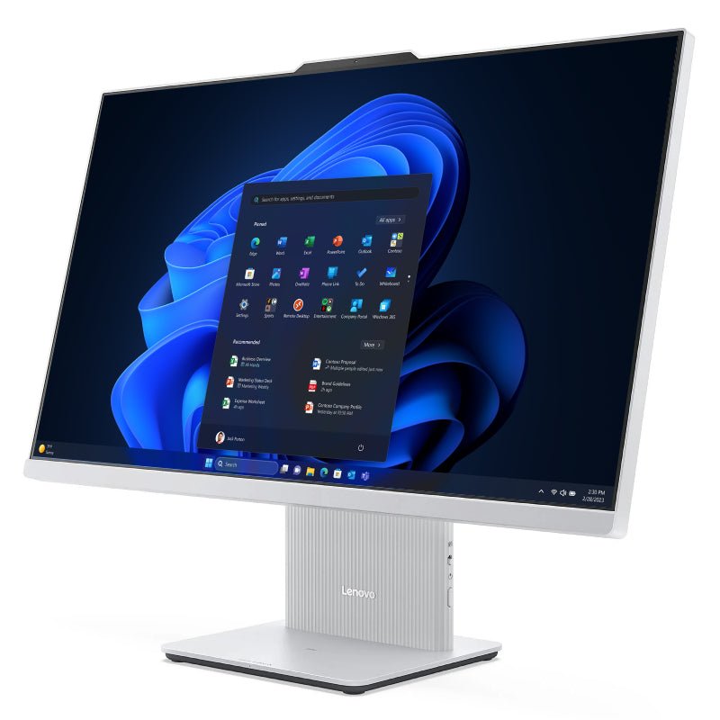 Lenovo IdeaCentre Gen 9 AIO PC - i5 / 16GB / 250GB (NVMe M.2 SSD) / 23.8" FHD Non-Touch / Win 11 Pro / 1YW / Cloud Grey - Desktop