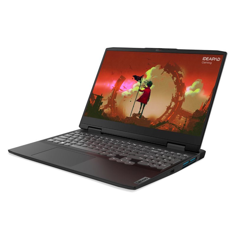 Lenovo IdeaPad Gaming 3 Gen 7 - 15.6" FHD / AMD Ryzen 5 / 32GB / 512GB (NVMe M.2 SSD) / RTX 3050 4GB VGA / Win 11 Home / 1YW / Arabic/English / Onyx Grey - Laptop