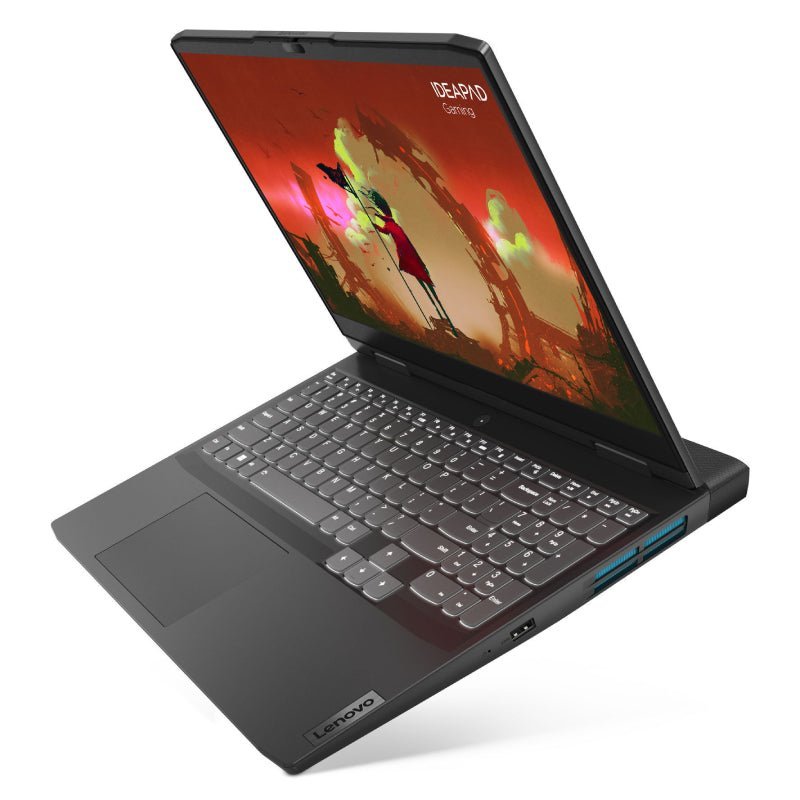 Lenovo IdeaPad Gaming 3 Gen 7 - 15.6" FHD / AMD Ryzen 5 / 64GB / 1TB (NVMe M.2 SSD) / RTX 3050 4GB VGA / Win 11 Home / 1YW / Arabic/English / Onyx Grey - Laptop