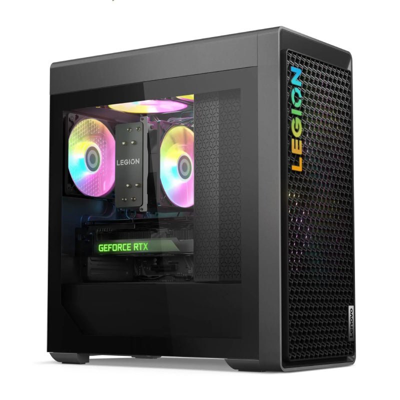 Lenovo Legion T5 Tower Gen 8 - i7 / 20-Cores / 32GB / 1TB (NVMe M.2 SSD) / RTX 4070 SUPER 12GB VGA / Win 11 Home / 1YW / Storm Grey - Gaming PC