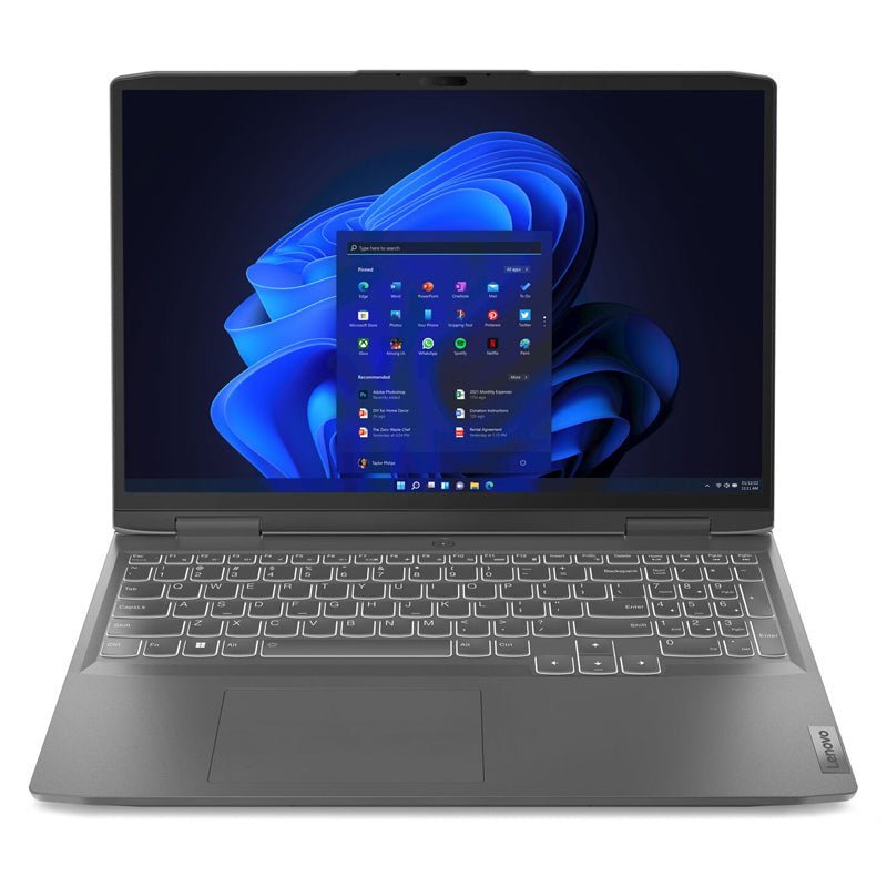 Lenovo LOQ Gen 8 - 15.6" FHD / i7 / 16GB / 1TB (NVMe M.2 SSD) / RTX 4050 6GB VGA / Win 11 Pro / 1YW / English / Storm Grey - Laptop