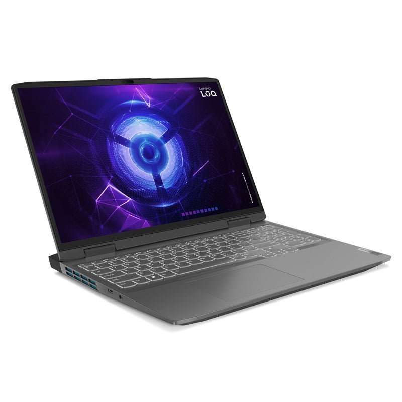 Lenovo LOQ Gen 8 - 15.6" FHD / i7 / 16GB / 250GB (NVMe M.2 SSD) / RTX 4050 6GB VGA / DOS (Without OS) / 1YW / English / Storm Grey - Laptop