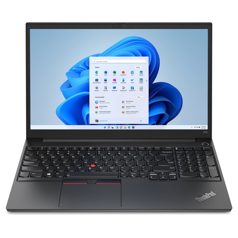 Lenovo ThinkPad E15 Gen 4 - 15.6" FHD / i7 / 8GB / 512GB (NVMe M.2 SSD) / Win 11 Pro / 1YW / English / Black - Laptop