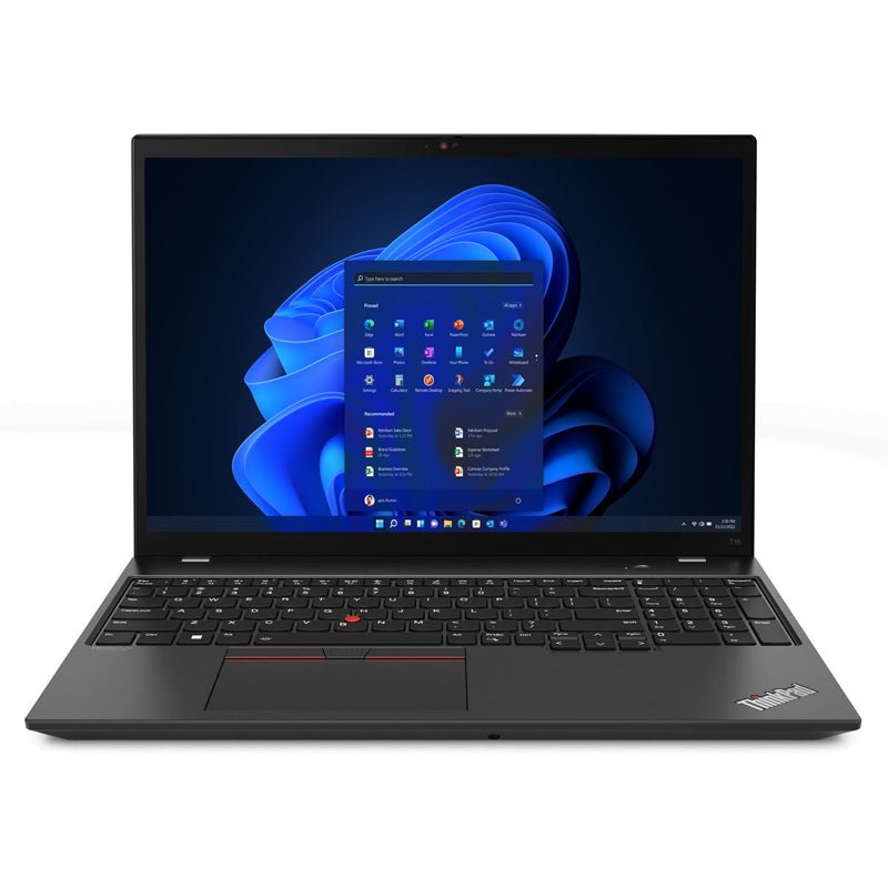 Lenovo ThinkPad T16 Gen 2 - 16.0" WUXGA / i7 / 16GB / 512GB (NVMe M.2 SSD) / Win 11 Pro / 3YW / Arabic/English / Thunder Black - Laptop