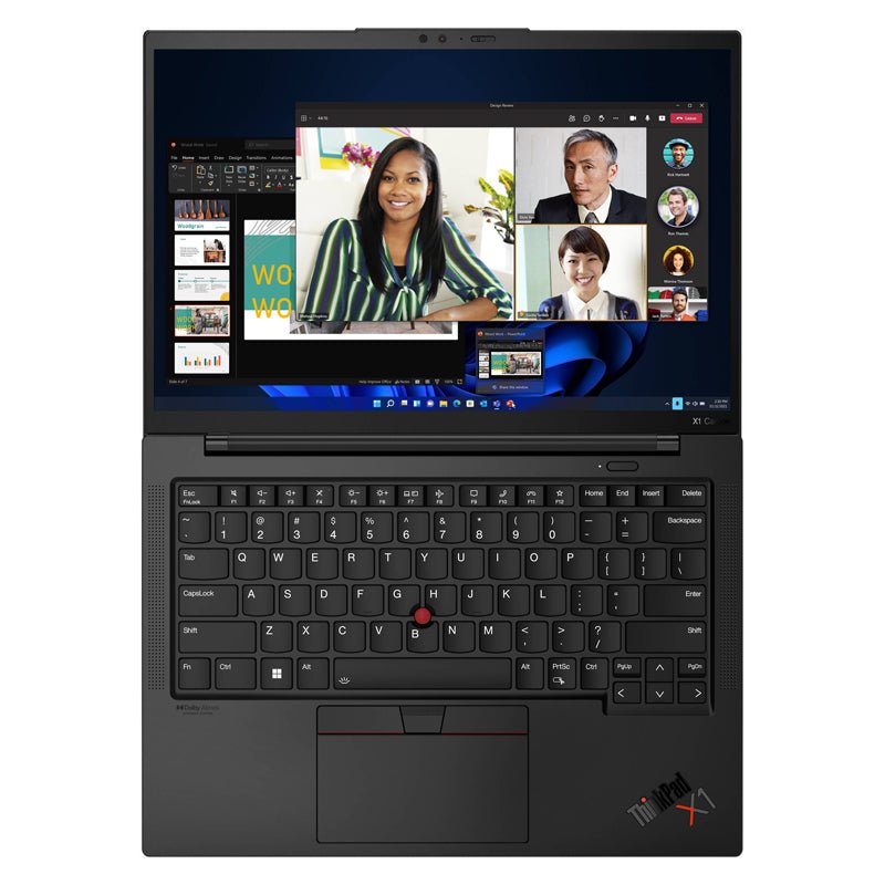 Lenovo ThinkPad X1 Carbon (10th Gen) - 14.0" WUXGA / i7-1255U / 16GB / 512GB (NVMe M.2 SSD) / Win 11 Pro / 3YW / Arabic/English - Laptop