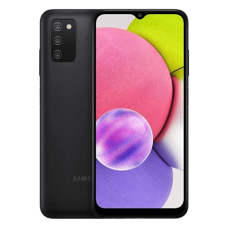 Samsung Galaxy A03S - 32GB / 6.5" HD+ / Wi-Fi / 4G / Black - Mobile
