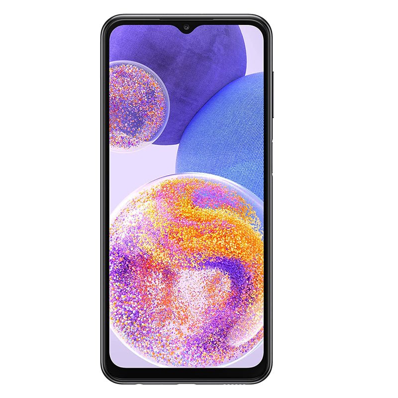 سامسونج جالكسي A23 - 64 جيجابايت / 4 جيجابايت / 6.6" كاملة الوضوح+ / 4G / واي-فاي / أسود - هاتف