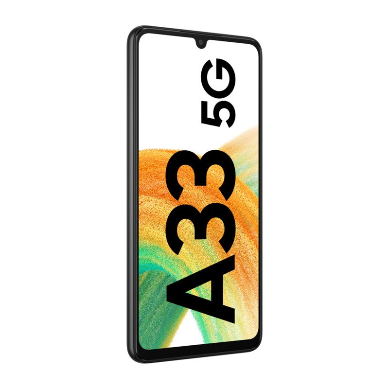 سامسونج جالكسي A33 - 128 جيجابايت / 6.4" كاملة الوضوح+ / واي-فاي / 5G / أسود مدهش - هاتف