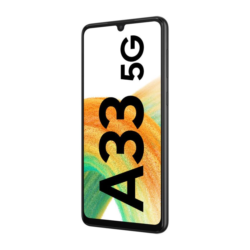 سامسونج جالكسي A33 - 128 جيجابايت / 6.4" كاملة الوضوح+ / واي-فاي / 5G / أسود مدهش - هاتف