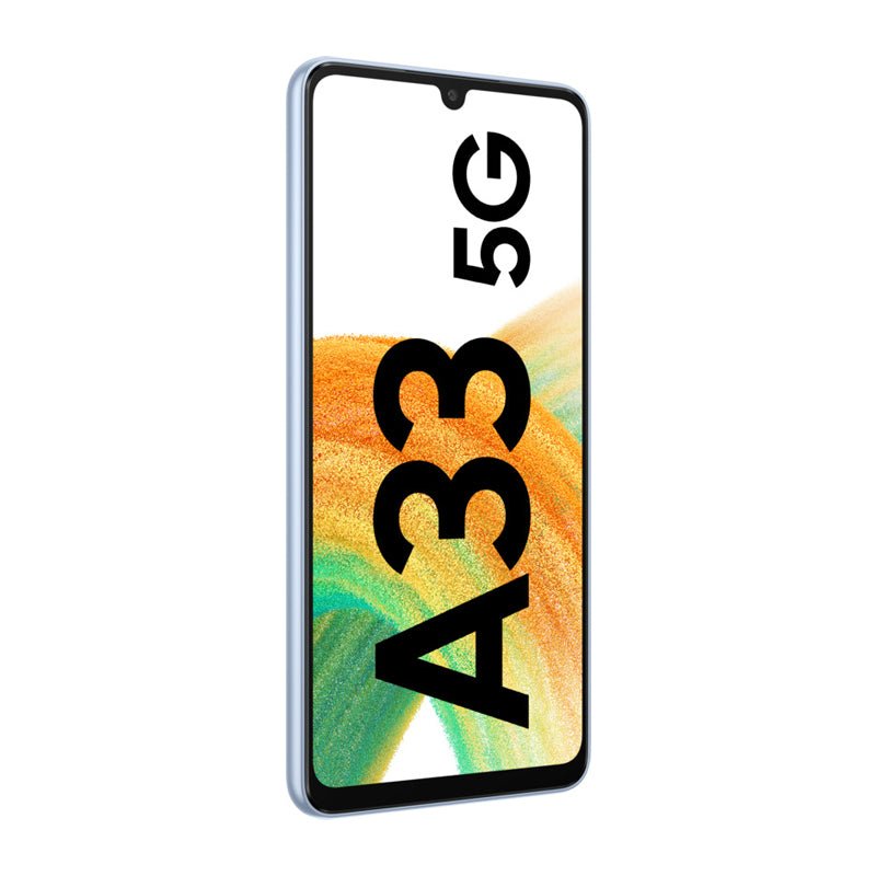 سامسونج جالكسي A33  - 128 جيجابايت / 6.4" كاملة الوضوح+ / واي-فاي / 5G / أزرق - هاتف