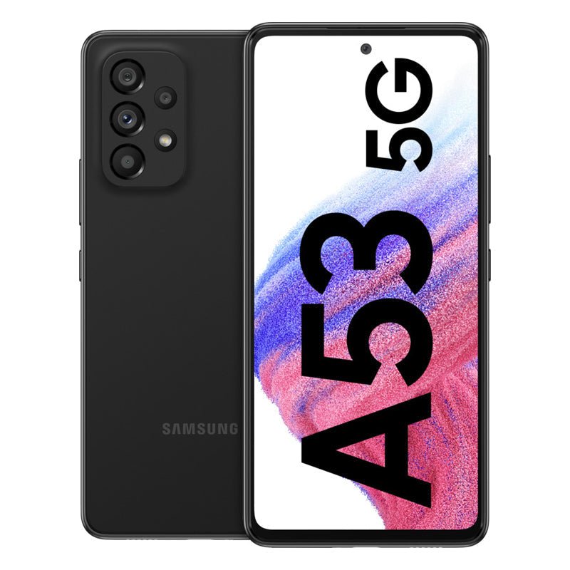 سامسونج جالكسي A53  - 256 جيجابايت / 6.5 بوصة سوبر أموليد / واي-فاي / 5G / أسود مدهش - هاتف