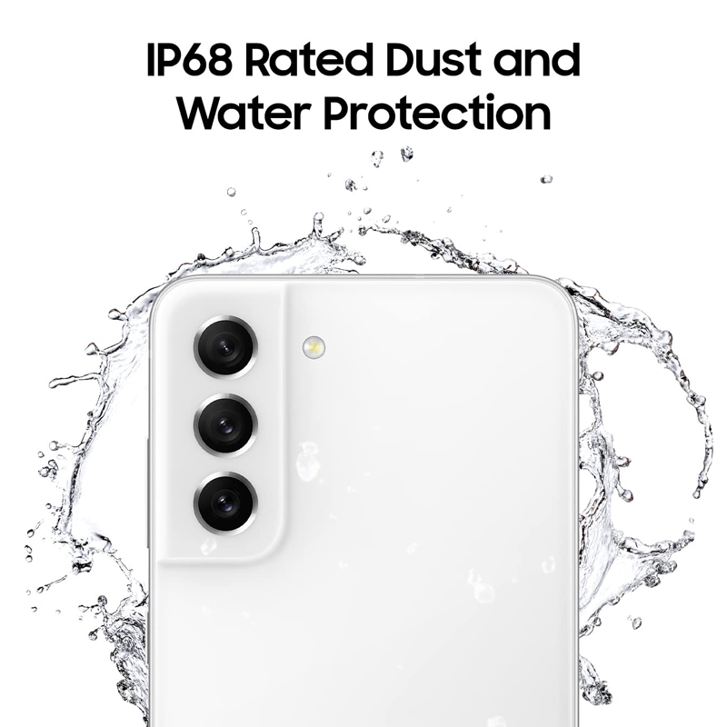 سامسونج جالكسي S21 FE - 128 جيجابايت / 6.4 بوصة سوبر أموليد / واي-فاي / 5G / أبيض - هاتف