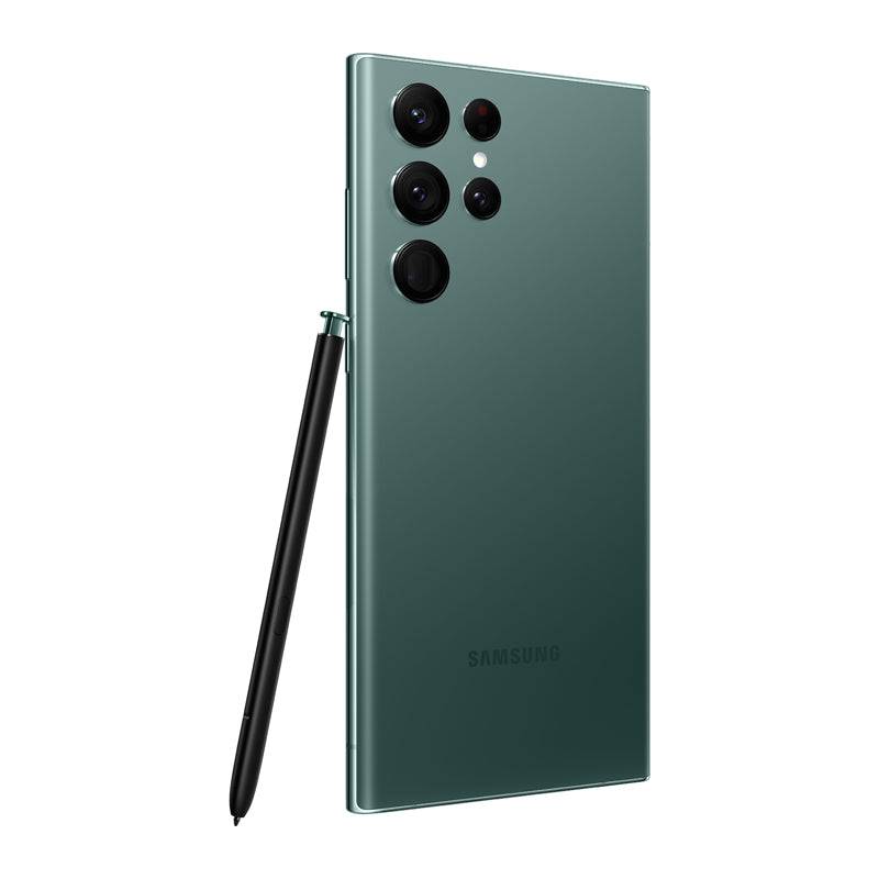 سامسونج جالكسي S22 ألترا - 128 جيجابايت / 6.8 بوصة ديناميك أموليد 2X / واي-فاي / 5G / أخضر - هاتف