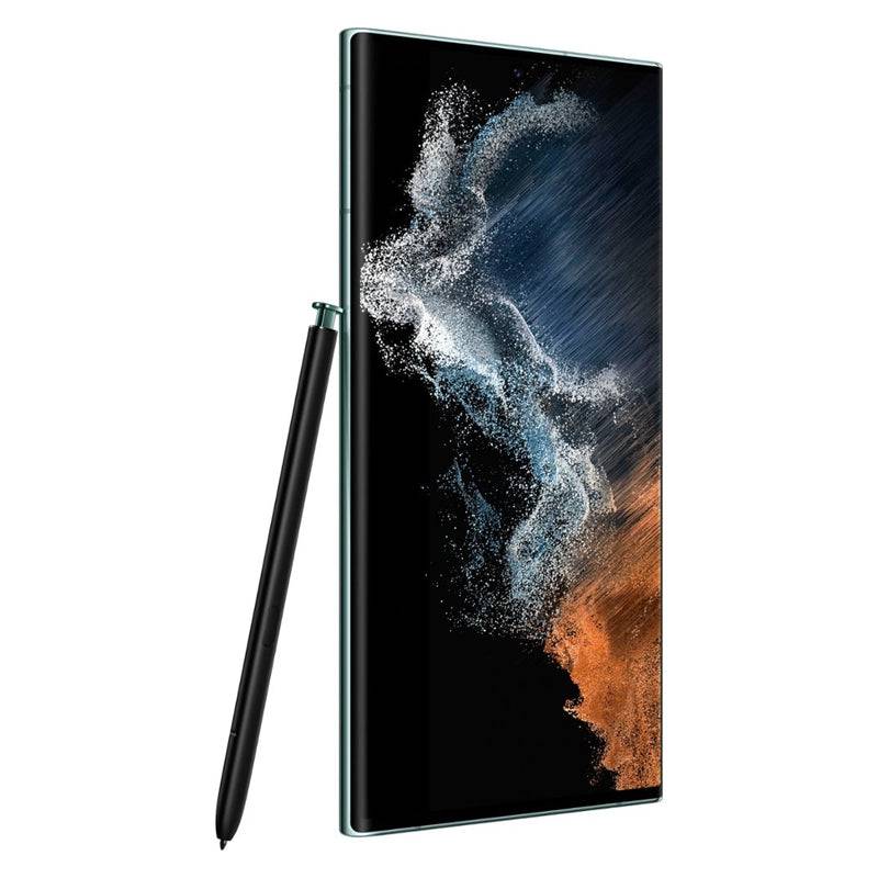 سامسونج جالكسي S22 ألترا - 128 جيجابايت / 6.8 بوصة ديناميك أموليد 2X / واي-فاي / 5G / أخضر - هاتف