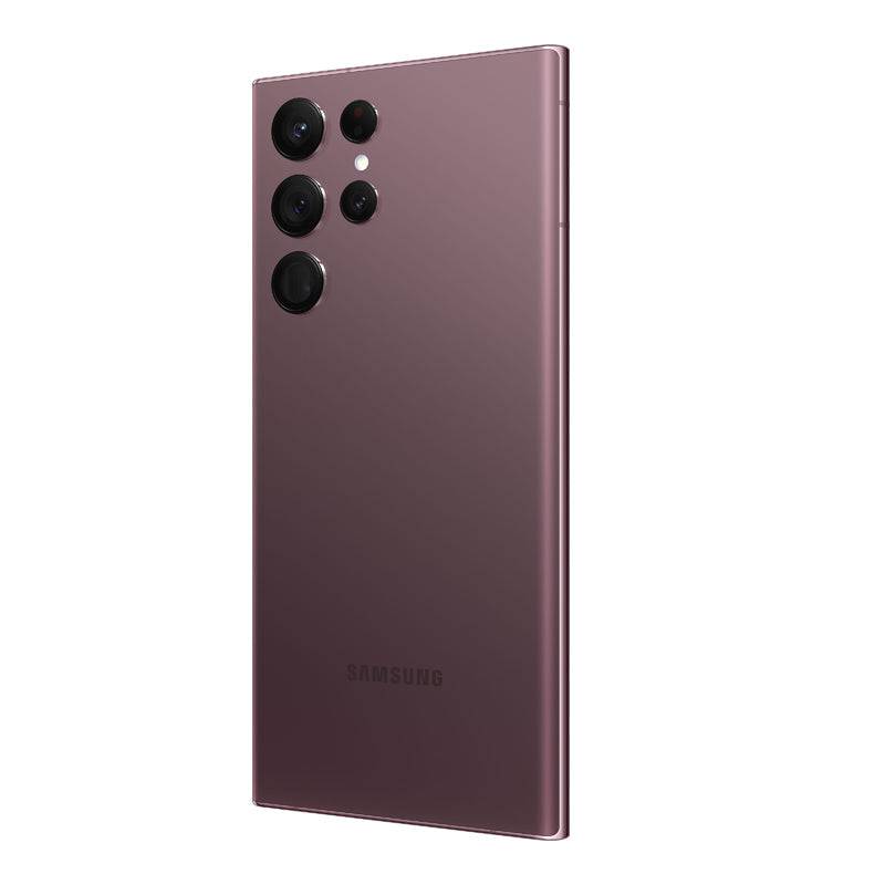 سامسونج جالكسي S22 ألترا - 256 جيجابايت / 6.8" ديناميكي أموليد 2X / واي-فاي / 5G /بورجندي- هاتف