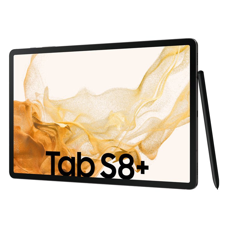 سامسونج تابلت S8 + - 12.4 بوصة سوبر أموليد / 8 جيجابايت / 128 جيجابايت / واي فاي / رمادي - تابلت هواتف  تابلت > تابلت > العرض