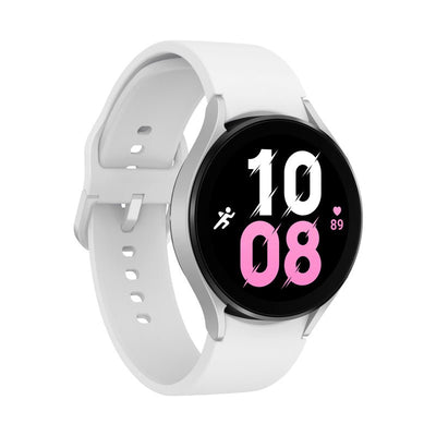 Samsung Galaxy Watch 5 - AMOLED / 16GB / 44mm / Bluetooth / Wi-Fi / Silver Smart Watches
