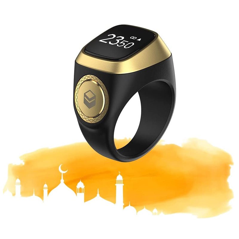 Smart Tasbih Zikr 1 Lite Ring – Black