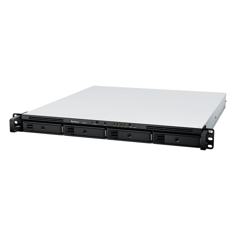 Synology RackStation RS822+ - 16TB / 4x 4TB / SATA / 4-Bays / eSATA / USB / LAN / Rack (1U)