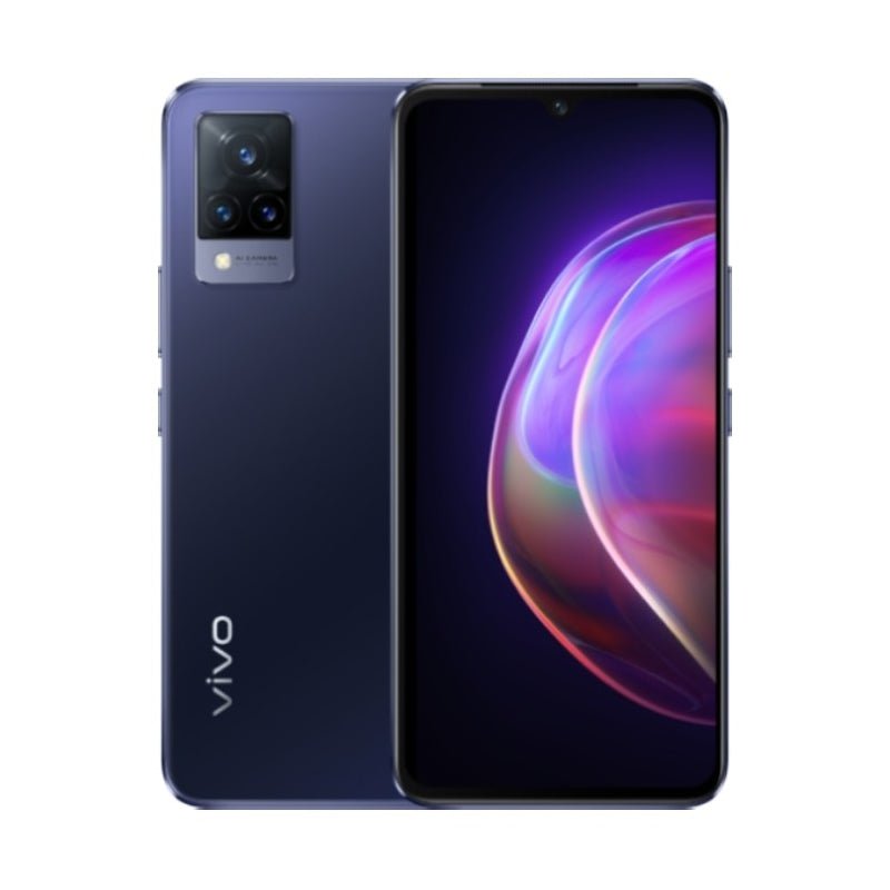 Vivo V21 - 128 جيجابايت / 6.44 بوصة FHD+ / 5جي .44 بوصة FHD / 5جي  واي-فاي / داسك أزرق - هاتف
