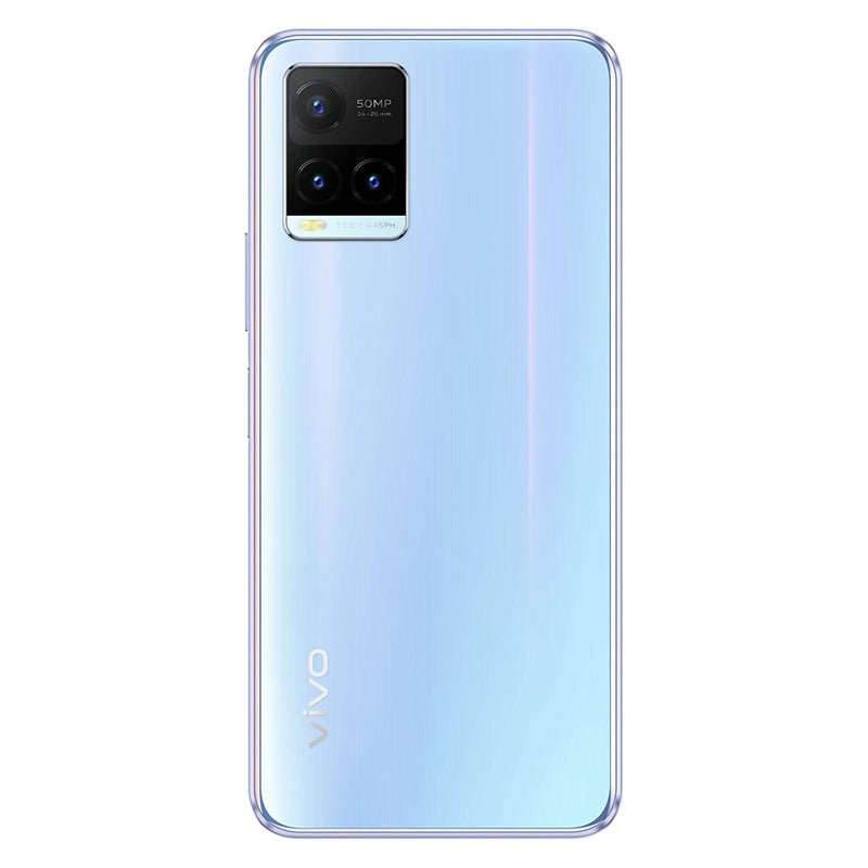 Vivo Y21T - 128 جيجابايت / 6.51" HD+ / 4جي / واي-فاي / Pearl أبيض - هاتف