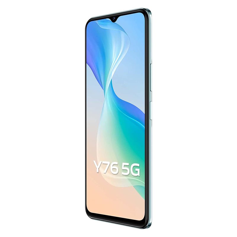 Vivo Y76 - 128 جيجابايت / 6.58 بوصة FHD+ / 5جي .58 بوصة FHD / 5جي / واي-فاي / كوزميك أورورا - هاتف