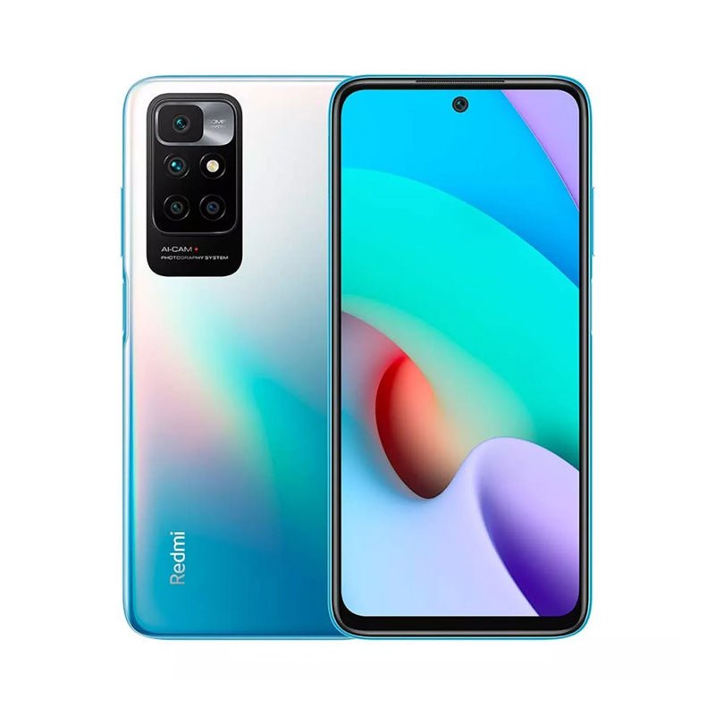 شاومي ريدمي 10 - 6 جيجابايت / 128 جيجابايت / 6.5 بوصة LCD / 4جي .5 بوصة / 4جي  واي-فاي  أزرق -هواتف  تابلت / عرض