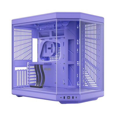 HYTE Y70 Modern Aesthetic Mid Tower Case - Taro Milk