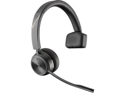 HP HP Poly Savi 7210 Office DECT 1880-1900 MHz Single Ear Headset - Monoaural / Black
