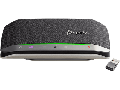 HP Poly Sync 20+ Microsoft Teams Certified Speakerphone - USB-A / Silver