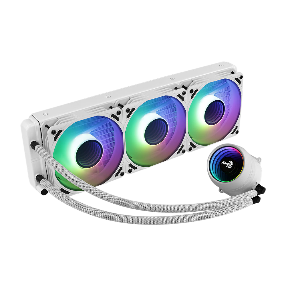 Aerocool Mirage L360 ARGB Liquid Cooler - 360mm / White