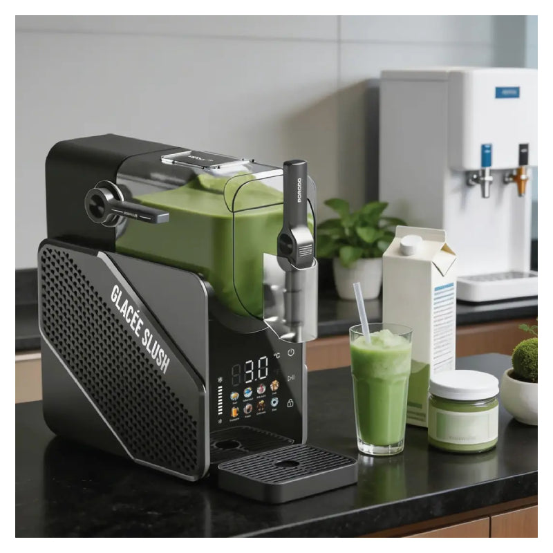 Porodo Lifestyle Glacier 2-in-1 Slushie and Ice Cream Maker - 200W / 2.5L / Grey