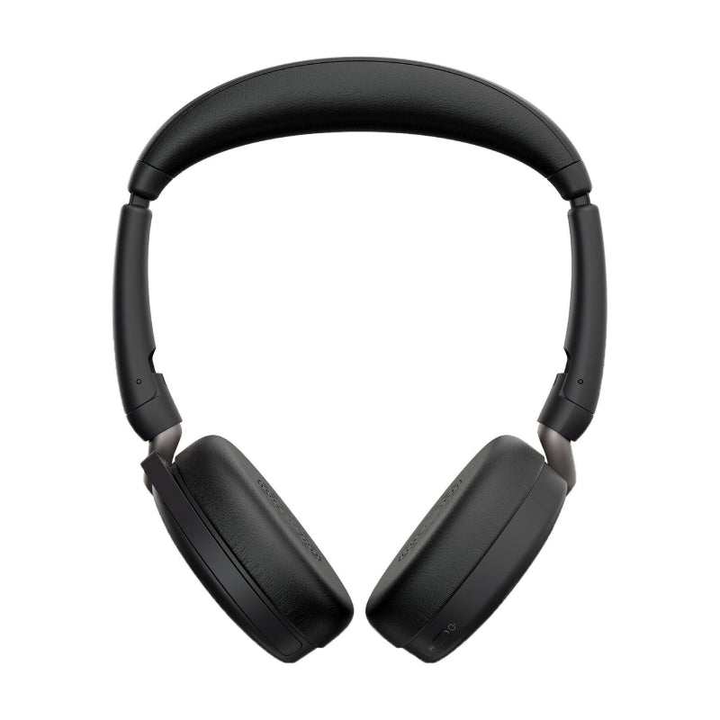 Jabra Evolve2 65 Flex Link MS Stereo Headphone with Wireless Charger - Wireless / Black