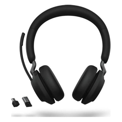 سماعة رأس  Jabra Evolve2 65 Link 380c UC ستيريو سماعة رأس  لاسلكي  أسود