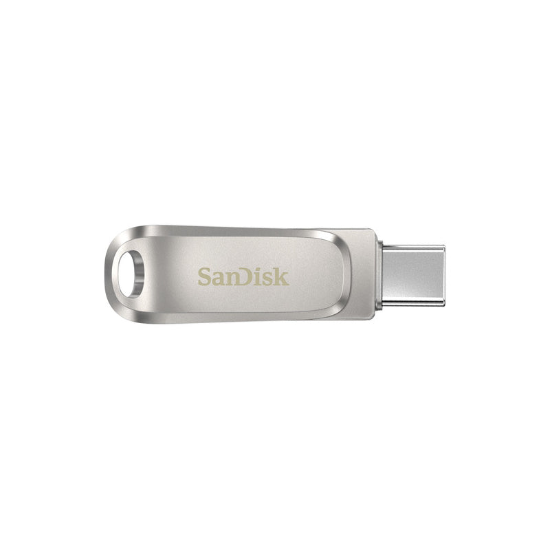 SanDisk ألترا  مزدوج   محرك  لوكس - 1 تيرابايت / يو اس بي 3.1 الجيل 1 تايب-سي / فضي