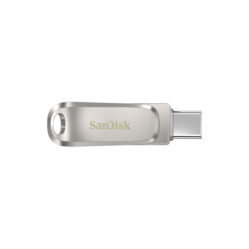 SanDisk Ultra Dual Drive Luxe - 256GB / USB 3.1 Gen 1 / Type-C / Silver