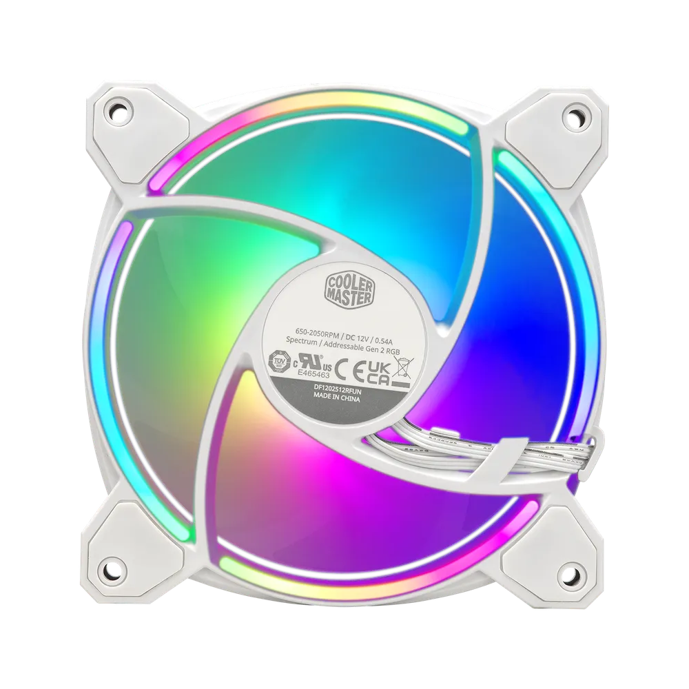 Cooler Master MF120 HALO ARGB Case Fan - White