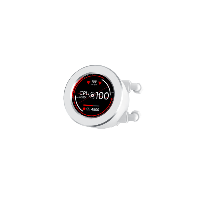 XIGMATEK Frozr-O II Artic 360 AIO ARGB CPU Liquid Cooler - White