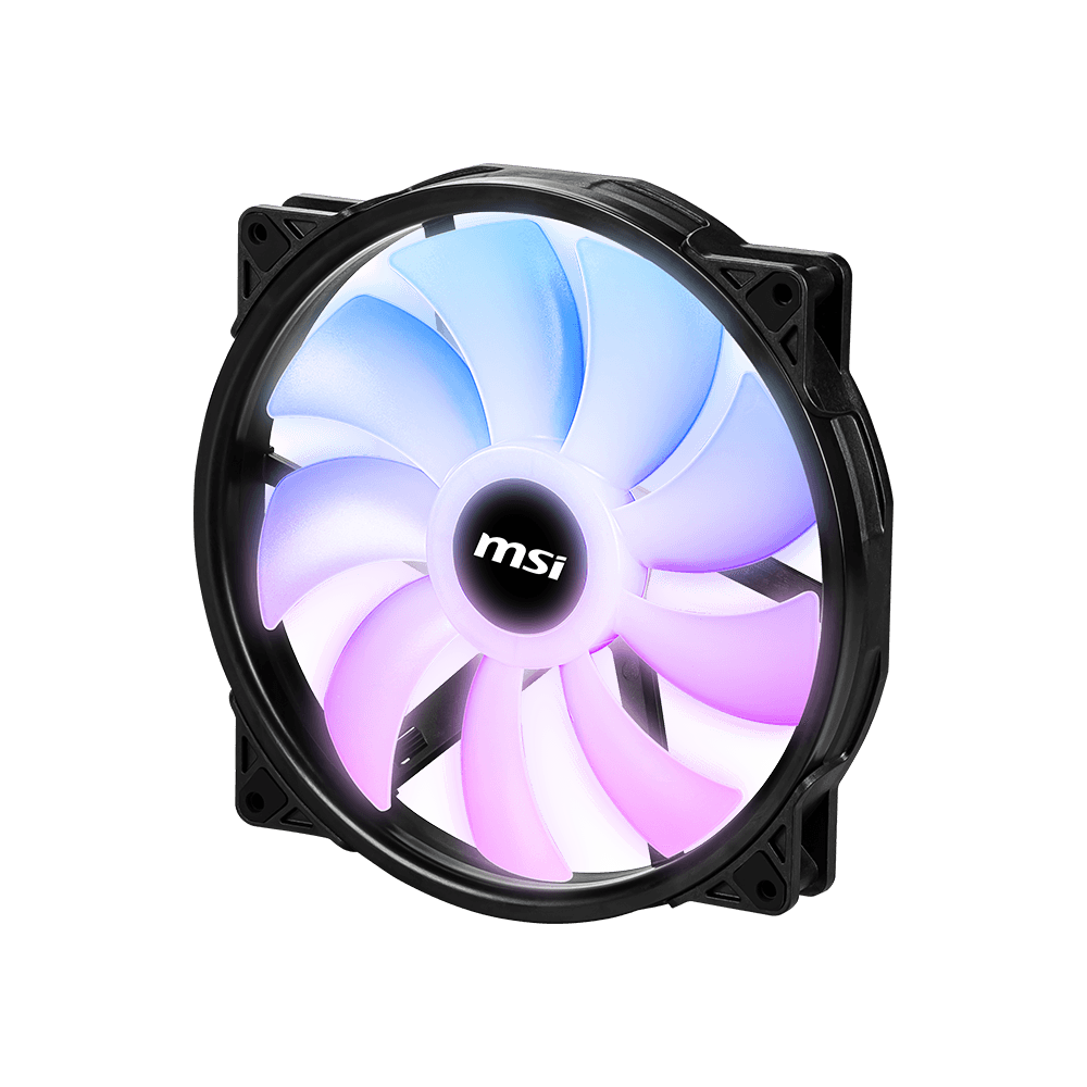 MSI MAG MAX F20A-1 ARGB Case Fan - 200mm / Black
